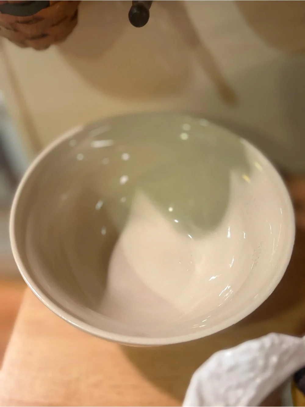 2 QT vintage Roseville mixing bowl